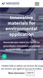 Mobile Screenshot of nanoiron.cz